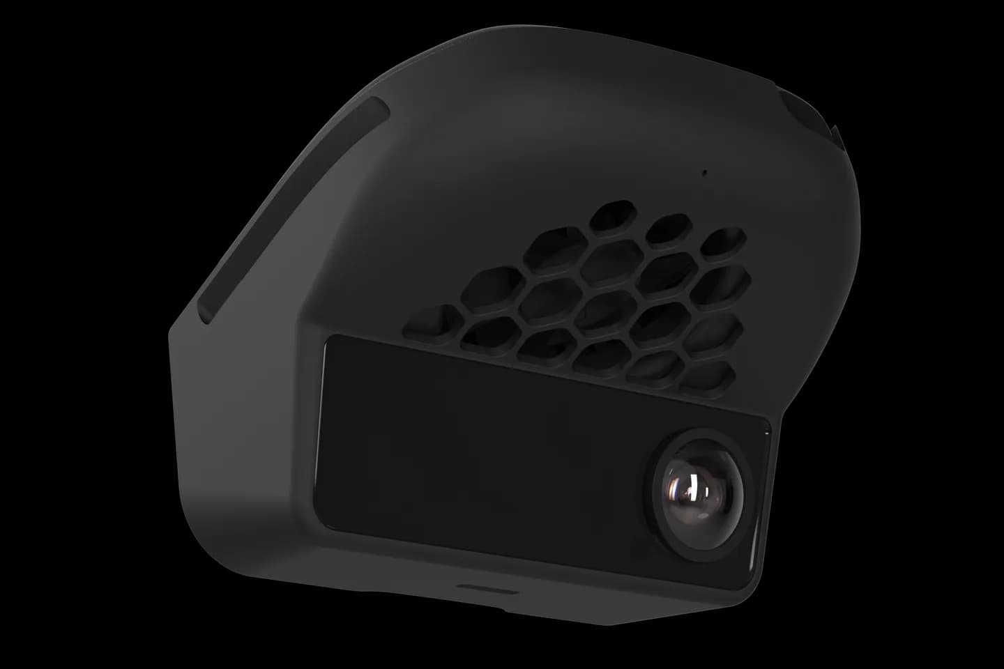 The comma four device seen from an angle